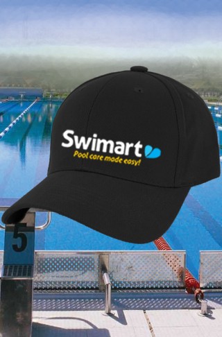 Baseball Style Cotton Cap - Black:Black