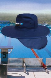 Canvas Sun Hat - Navy 