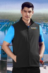 Men's Softshell Vest - Black 