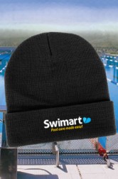 Knitted Beannie - Black 